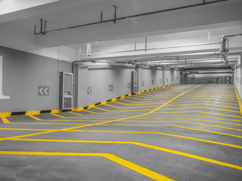 Otopark Boyama Uygulamaları